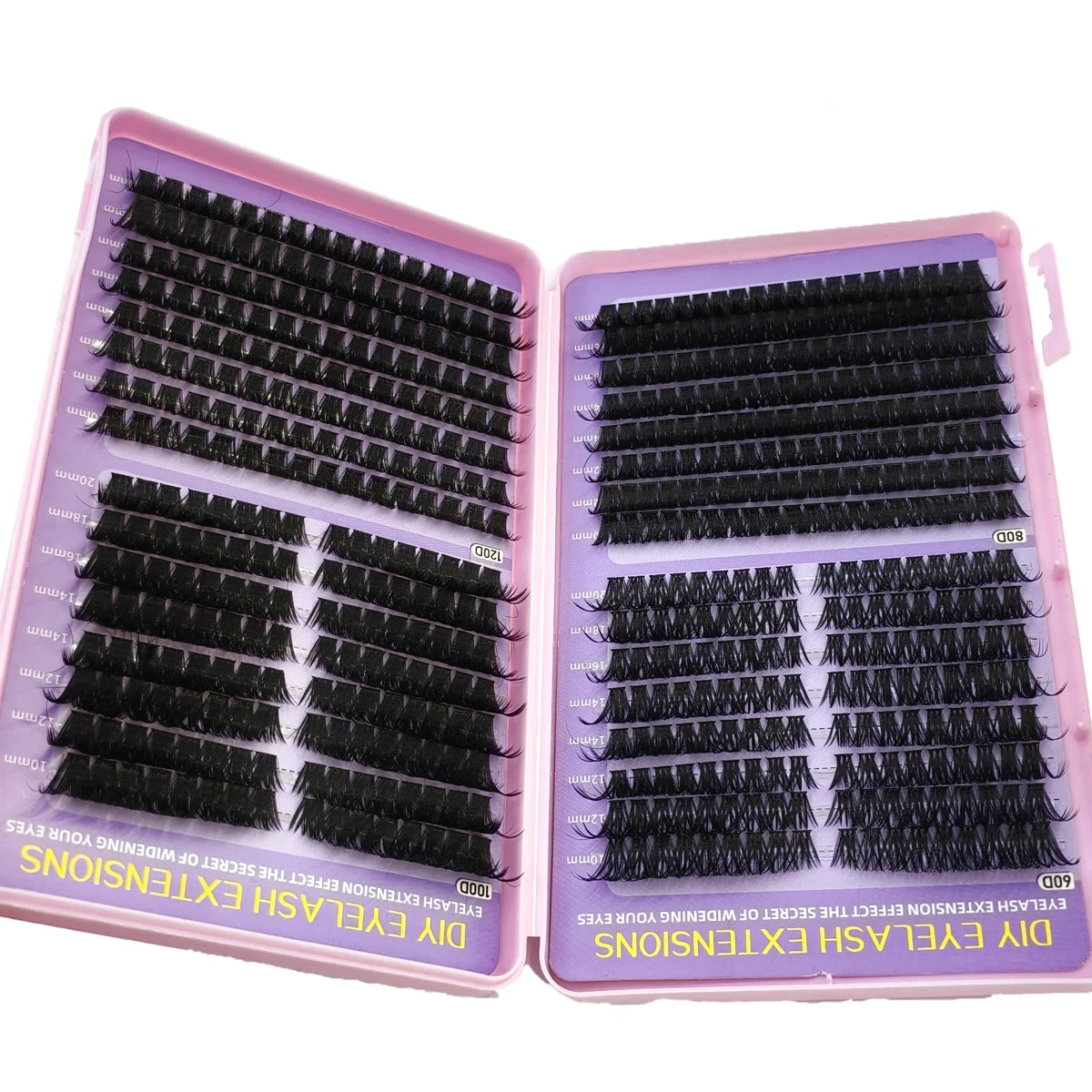 640pcs eyelash book single cluster false eyelashes 32rows 30P-200P Makeup Tools Faux Cils8-18mm dramatic eyelashe Mixed Tray ﻿