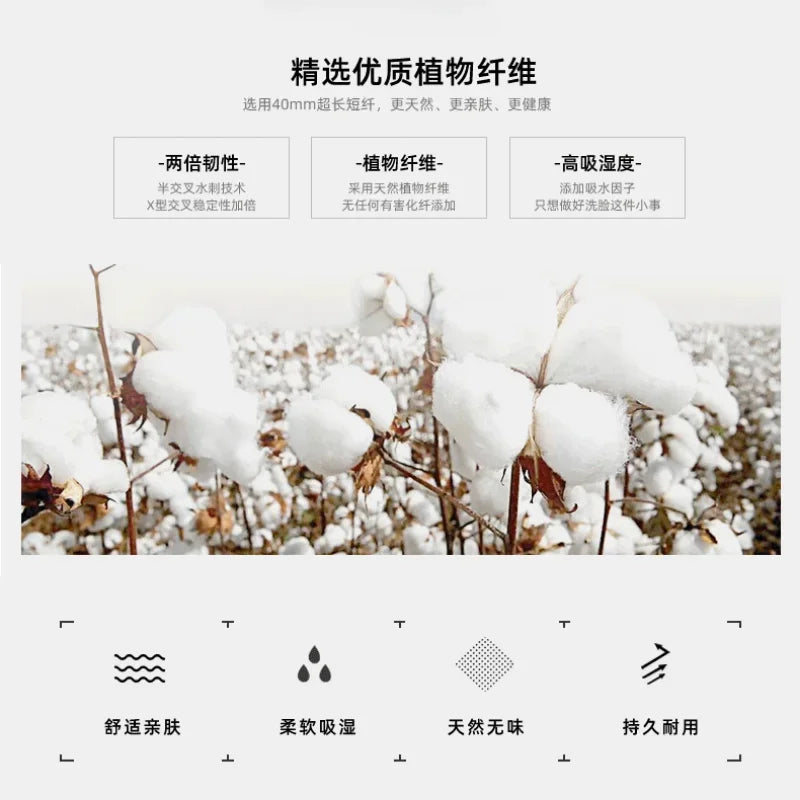 20pcs/bag Disposable Face Towel Soft Individual Pocket Paper Tissue Facial Cleansing Wet Dry Makeup Wipes Beauty Square Towel