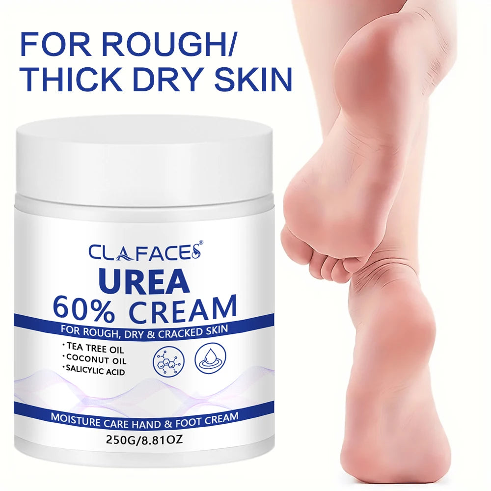 Family Size Autumn and Winter Uric Moisturize Smooth Skin Care, Fast Absorption Dry and Cracked Heel Treatment Removes Dead Skin