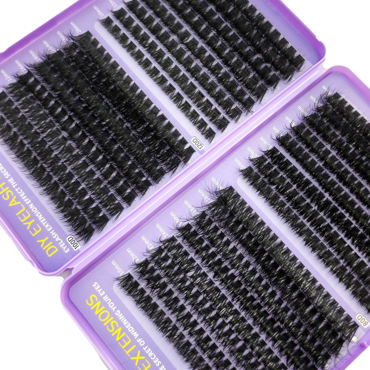 640pcs eyelash book single cluster false eyelashes 32rows 30P-200P Makeup Tools Faux Cils8-18mm dramatic eyelashe Mixed Tray ﻿
