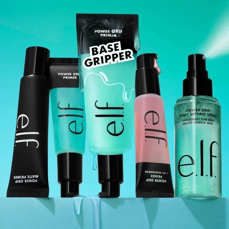 ELF Skincare Products Pre Makeup Gel Gel Green Primer 75ml Exfoliate Clean Pores Makeup Setting Spray Liquid Foundation Fair 0.5