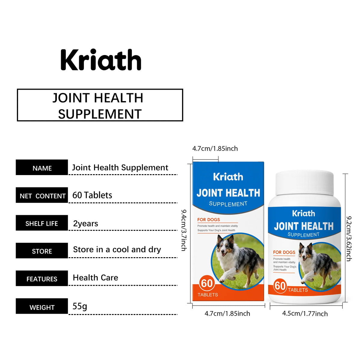 PetFlex Dog Joint Care Supplement Tablets Nourishing Formula Enhances Flexibility Protects Cartilage Relieves Discomfort Pets