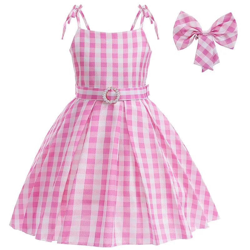 Emotion Drama Animated Film Costume Play Joy Cosplay Dress 2025 Kid Cartoon Movie Role Playing Princess Frock Halloween Apparel