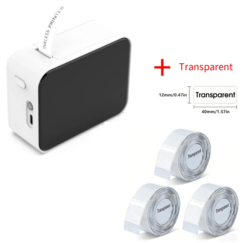 Marklife Thermal Label Printer P15 Mini Protable Bluetooth Wireless Label Printer For Office Kitchen School To Gift/Diy Creative