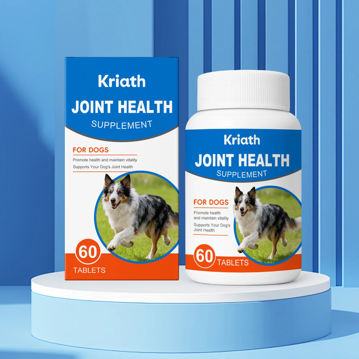 PetFlex Dog Joint Care Supplement Tablets Nourishing Formula Enhances Flexibility Protects Cartilage Relieves Discomfort Pets