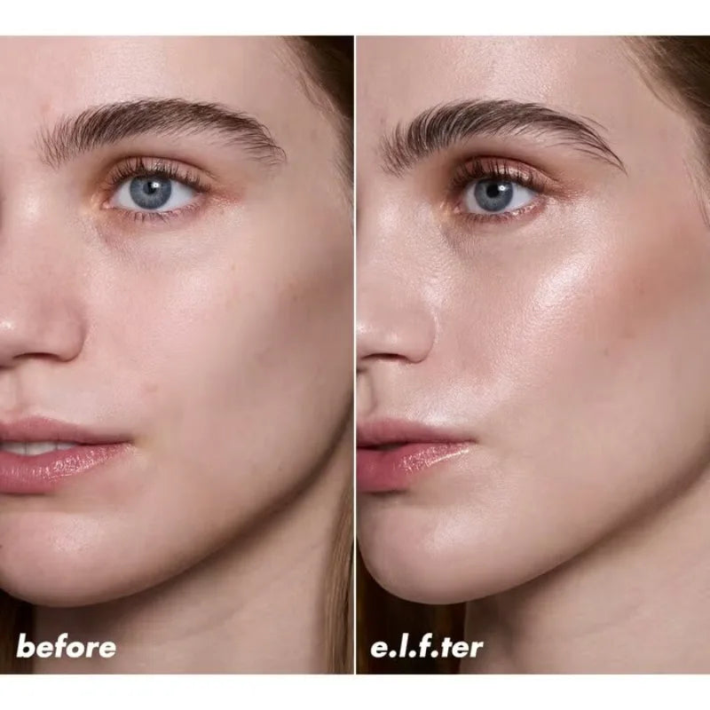 ELF Skincare Products Pre Makeup Gel Gel Green Primer 75ml Exfoliate Clean Pores Makeup Setting Spray Liquid Foundation Fair 0.5