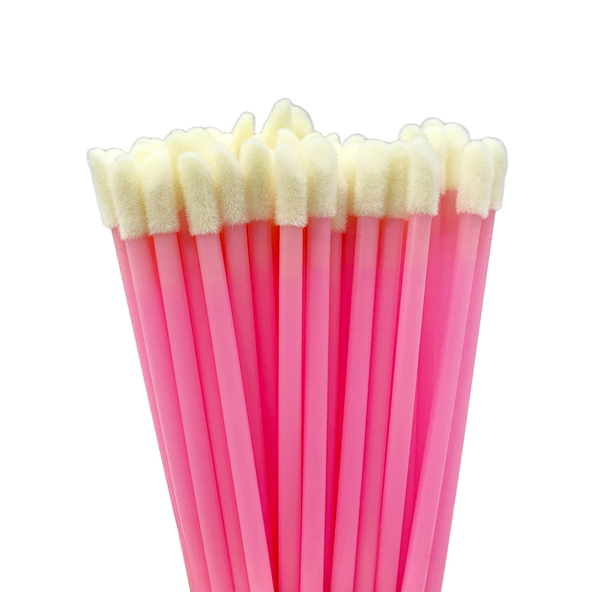 50pcs Disposable Lip Brushes Eyelash Applicator Mascara Wands Brush Lipstickers Wands  Makeup Tools EyelashExtension Supplies