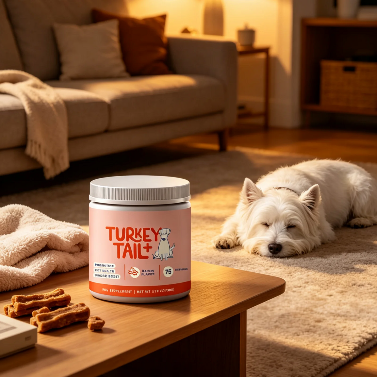 Dog Probiotic Powder Supplement Improve Appetite Promote Gastrointestinal Peristalsis Mild Pet Gut Health Support Particle 100g