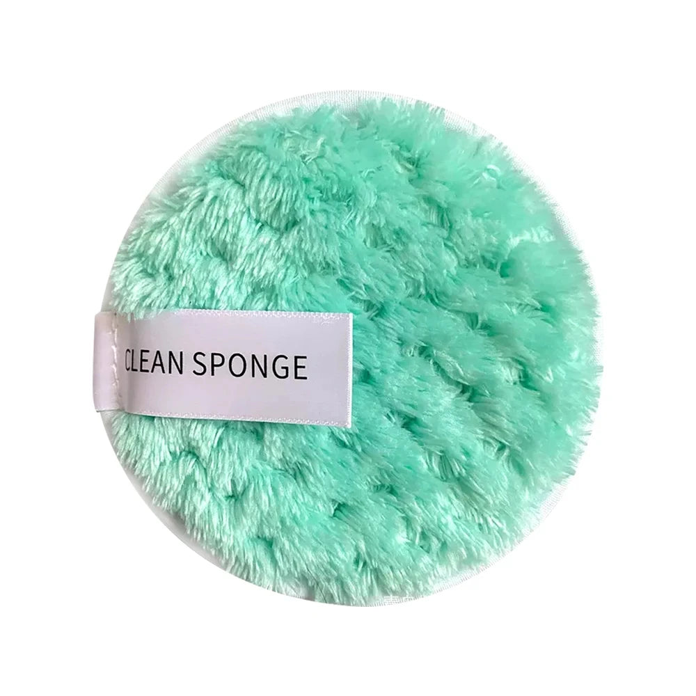 4pcs Makeup Remover Microfiber Cotton Pad Cosmetics Washable Makeup  Towel Cleaning Sponge Skin Care Tool Washcloth
