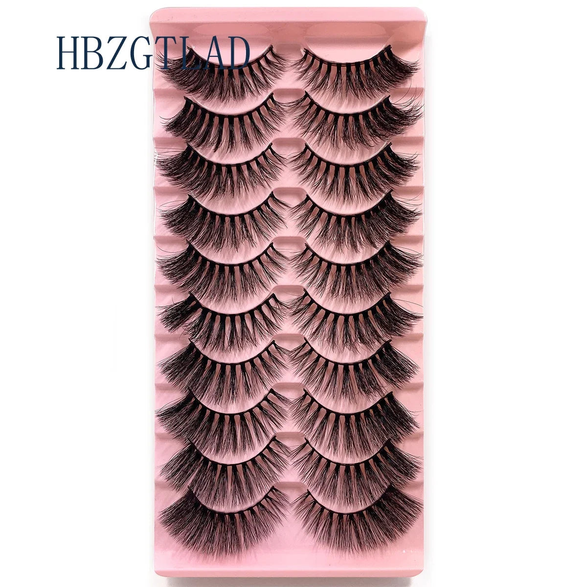 NEW 10 Pairs 100% Real Fake Mink Eyelashes 3D Natural False Eyelashes 3D Mink Lashes Soft Eyelash Extension Makeup Kit Cilios H1