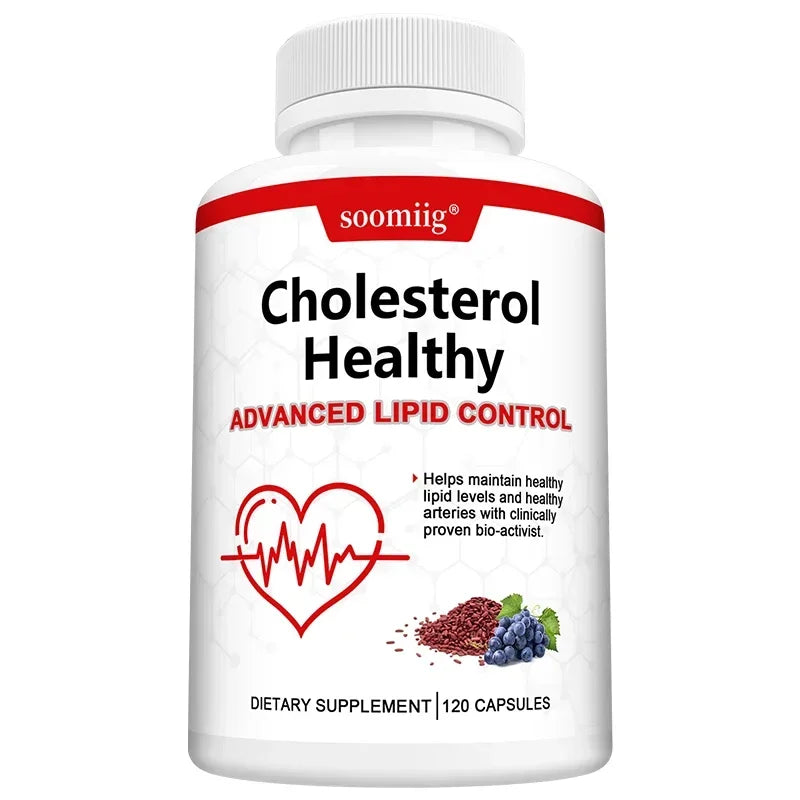 Cholesterol Health Supplement | Supports Healthy Lipid Levels, Heart & Circulatory Wellness, Antioxidant & Metabolism Support