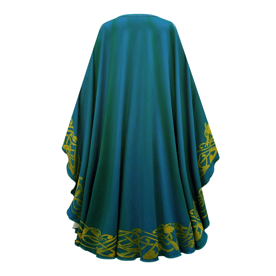 Movie Cosplay Brave Merida Costume for Girls Halloween Princess Dress Kids Carnival Fantasia Children Xmas Party Clothing