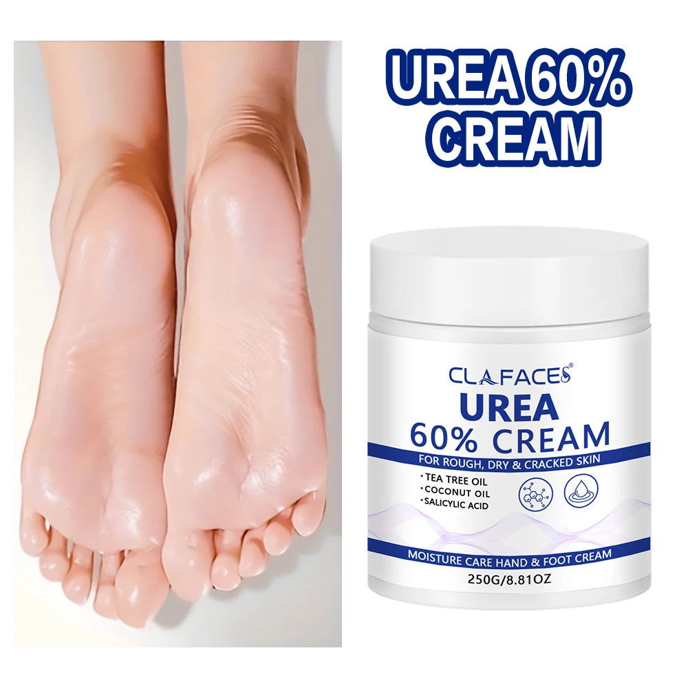 Family Size Autumn and Winter Uric Moisturize Smooth Skin Care, Fast Absorption Dry and Cracked Heel Treatment Removes Dead Skin