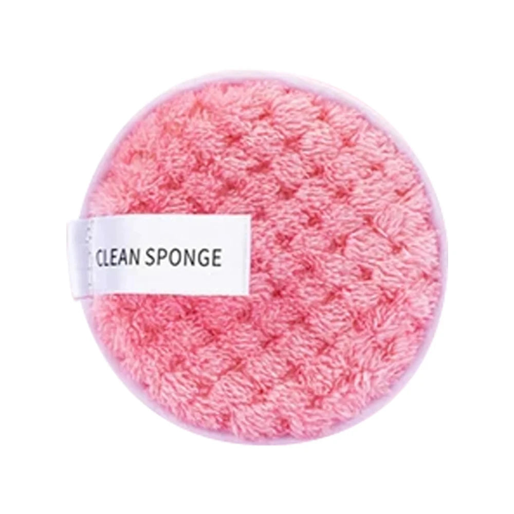 4pcs Makeup Remover Microfiber Cotton Pad Cosmetics Washable Makeup  Towel Cleaning Sponge Skin Care Tool Washcloth