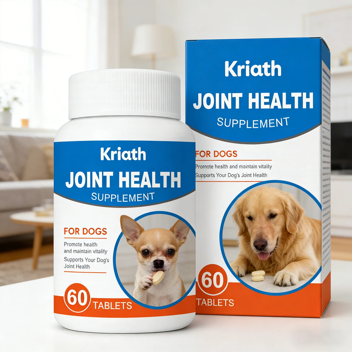 PetFlex Dog Joint Care Supplement Tablets Nourishing Formula Enhances Flexibility Protects Cartilage Relieves Discomfort Pets
