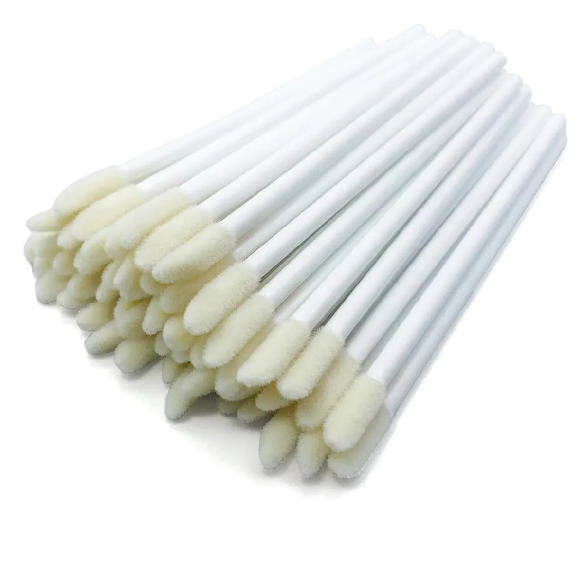 50pcs Disposable Lip Brushes Eyelash Applicator Mascara Wands Brush Lipstickers Wands  Makeup Tools EyelashExtension Supplies