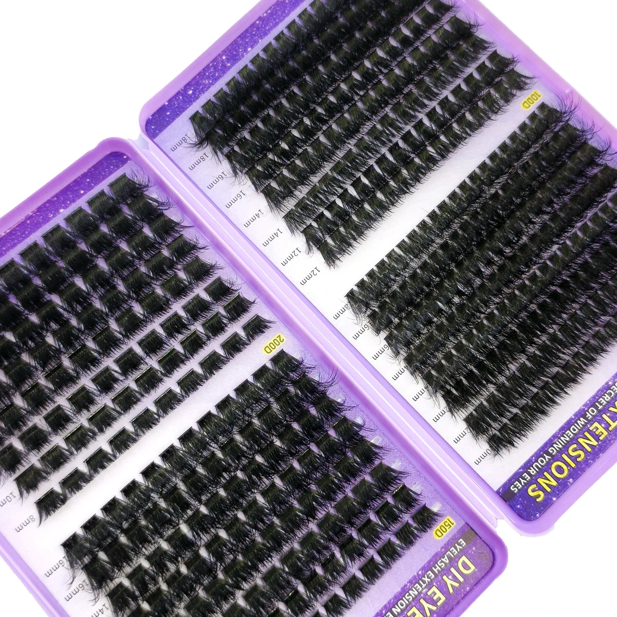 640pcs eyelash book single cluster false eyelashes 32rows 30P-200P Makeup Tools Faux Cils8-18mm dramatic eyelashe Mixed Tray ﻿