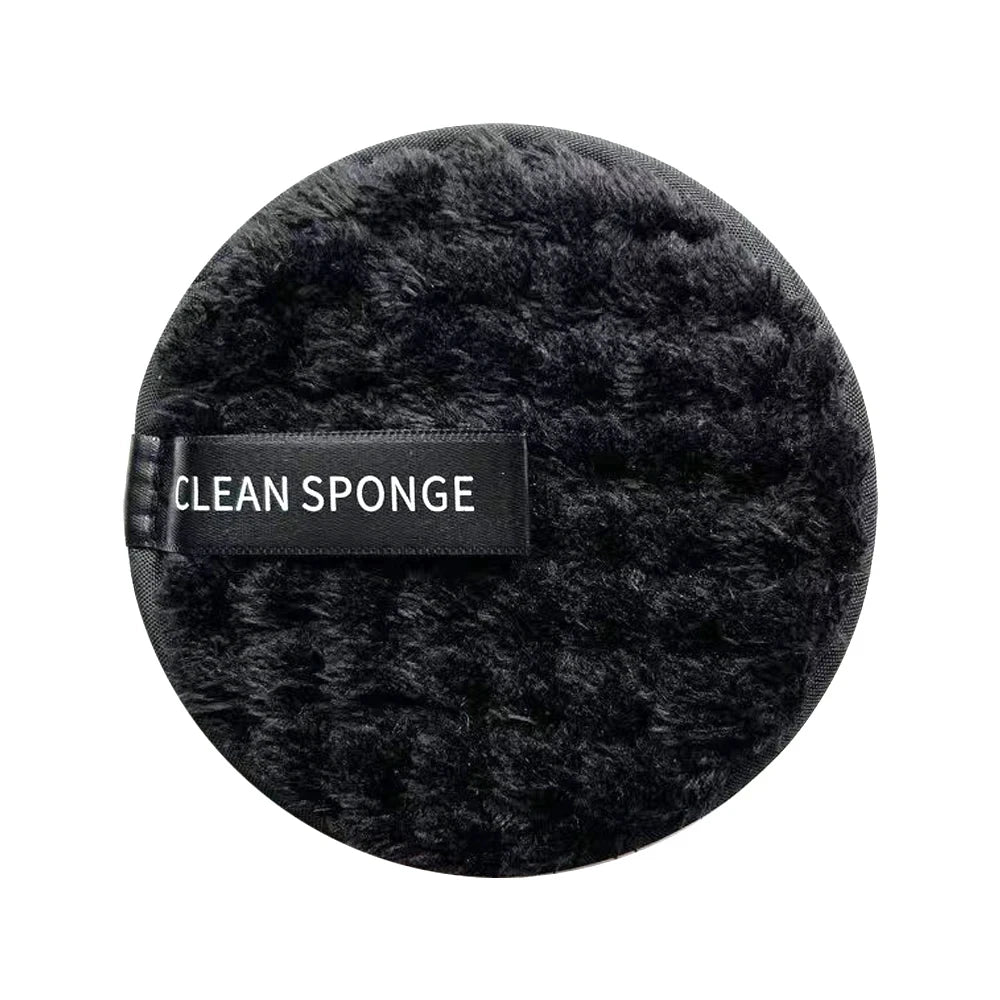 4pcs Makeup Remover Microfiber Cotton Pad Cosmetics Washable Makeup  Towel Cleaning Sponge Skin Care Tool Washcloth