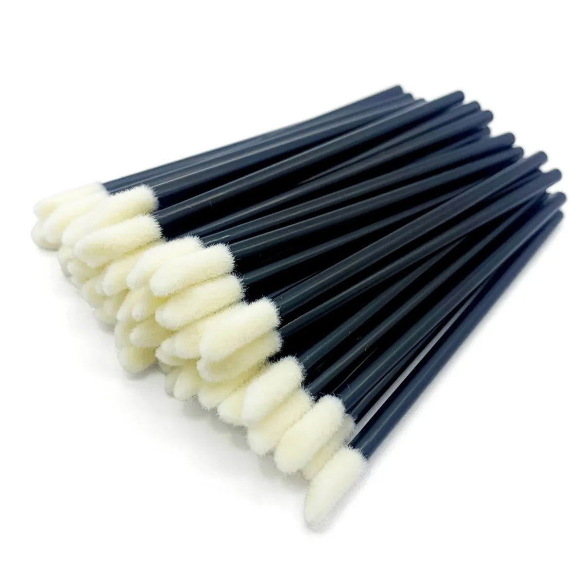 50pcs Disposable Lip Brushes Eyelash Applicator Mascara Wands Brush Lipstickers Wands  Makeup Tools EyelashExtension Supplies