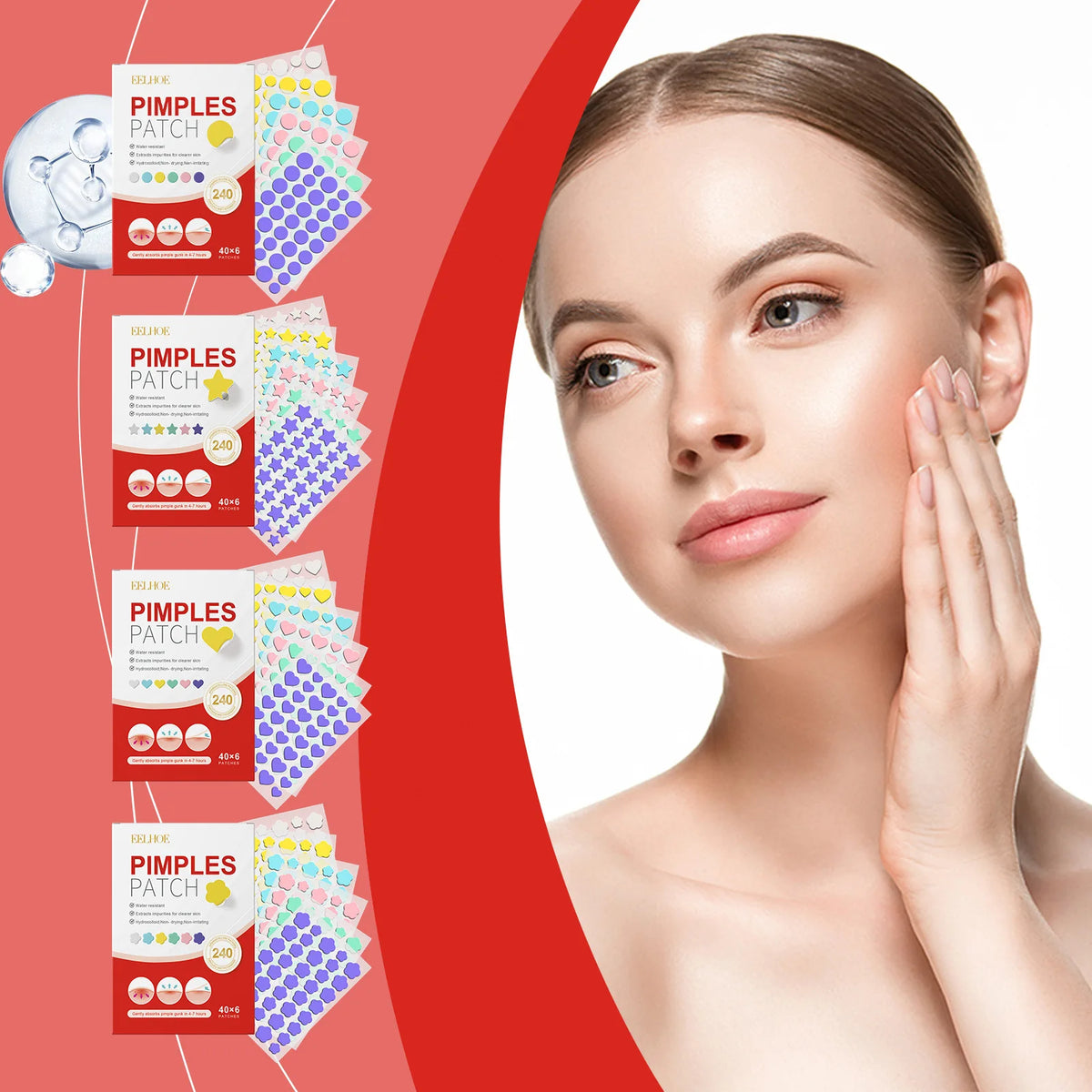 New Pimple Patch Acne Invisible Acne Removal Skin Care Stickers Concealer Face Spot Beauty Makeup Tools